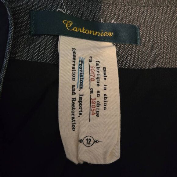 Cartonnier Ruched Pencil Skirt Womens Size 12 Sides Anthropologie - Picture 5 of 5